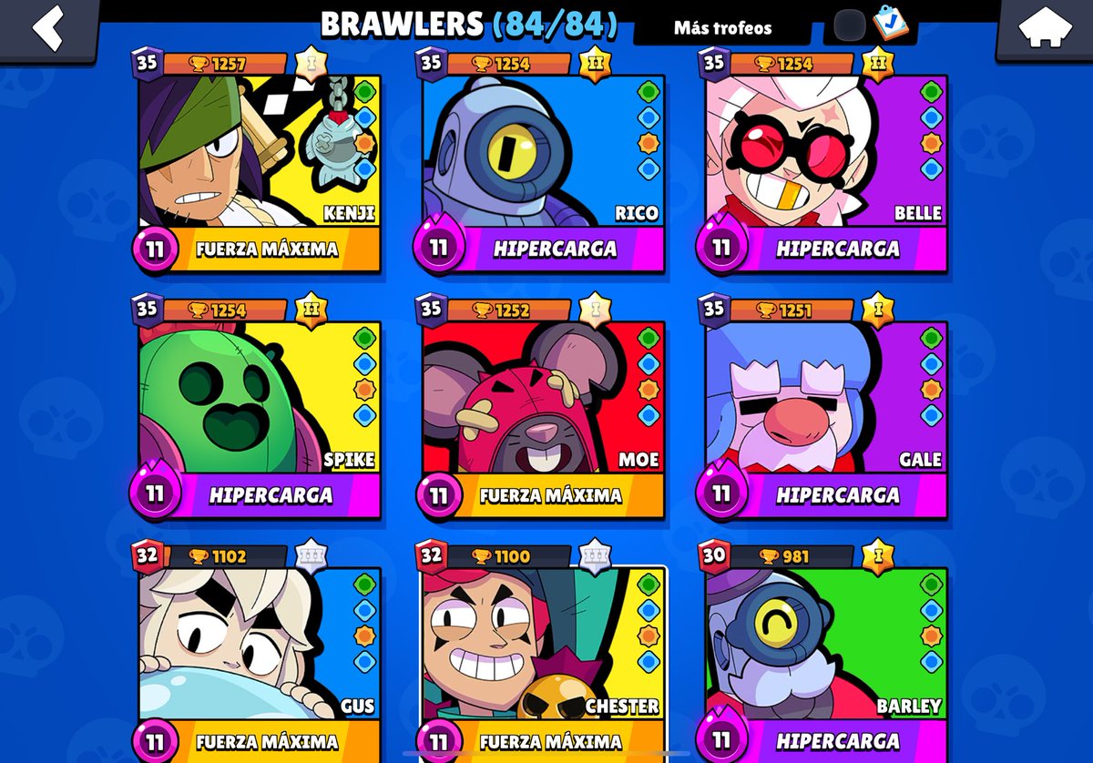 Son las 6 pero con suerte es la ultima noche que me quedo subiendo brawlers a 1.100 copas. Si no pasa nada, mañana se acaba lo dificil o eso espero ❤️ gn