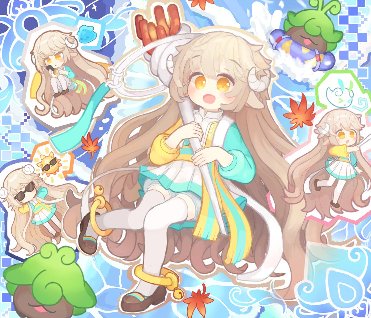 nageyari416462's tweet photo. ららてゃん描きたいから描きました！よろです！！！１https://t.co/5IkTqGsB3n
#メイプルアートコンテスト2024 #メイプルストーリー https://t.co/LiKYzZC6F2