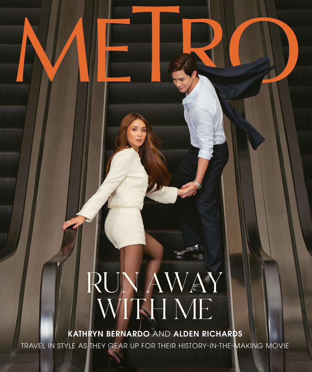 starmagicphils's tweet photo. Reposted from @metromagph

In love, timing is everything. It can turn a passionate hello into a bittersweet goodbye—or maybe a forever that no one saw coming. 💫 

#HelloLoveAgain, the highly anticipated sequel of the global blockbuster #HelloLoveGoodbye, sees the big-screen reunion of power tandem #KathrynBernardo and #AldenRichards.  

As their new movie is almost here, Kathryn says, “Your excitement and everything you feel right now, doble ’yung nafi-feel namin nu’n… Gawa ’to lahat sa puso. Kung ano ’yung mapapanood niyo, kung ano ’yung makikita niyo, we gave it our all.”

Alden reflects, “We wanted to tell another great story about this epic relationship that Joy and Ethan have that also highlights the OFWs… This story is not just for mga hopeless romantic or mahilig kiligin. This is a story about life.” 

Read the first part of our Kathryn-Alden exclusive on the link on our IG Stories. Stay tuned for the “sequel” of this story. 

https://t.co/Ra83qh3oVQ

See how the new adventure of Joy and Ethan unfolds in “Hello, Love, Again,” out in cinemas on November 13! 🎬❤️

#MetroLovesKathrynAlden

Photographer: @charismalico
Metro Head: @chrisnlo
Editor-in-Chief: @geolette
Sittings editors: @gracelibero and @kate_paras
Creative director: @eugene_david
Fashion associate: @buyocarla
Editorial assistant: @timmi.mara
Alden’s grooming: @arviematibag
Alden’s stylists: @melvillesy and @maitabaello, with associates @patpleno, @alviin.n, and @ziadelarosa
Kathryn’s makeup artist: @justineclaudia
Kathryn’s hairstylist: @ariesmanal_hair
Kathryn’s stylists: @kimiyap, @boopyap with associate @meetlulu
Videographers: @escamillasgiancarlo and @jon_snts
Video producer: @josemarisanti
Interview by Grace Libero-Cruz
Cover story by @sara.dlreyes
Shoot assistant: @imnotadietcoke
Photographer’s assistants: @jaz.orbe, JR Baylon, and Erwin Arda
Shot on location at @newportworldresorts, @manilamarriott, and @sheratonmanila
Special thanks to @starcinema, @micodelrosario1, @keiaaemielle, @jeangernavarro/Louis Vuitton Philippines, @donrobert.0322, and @hotelokuramnl