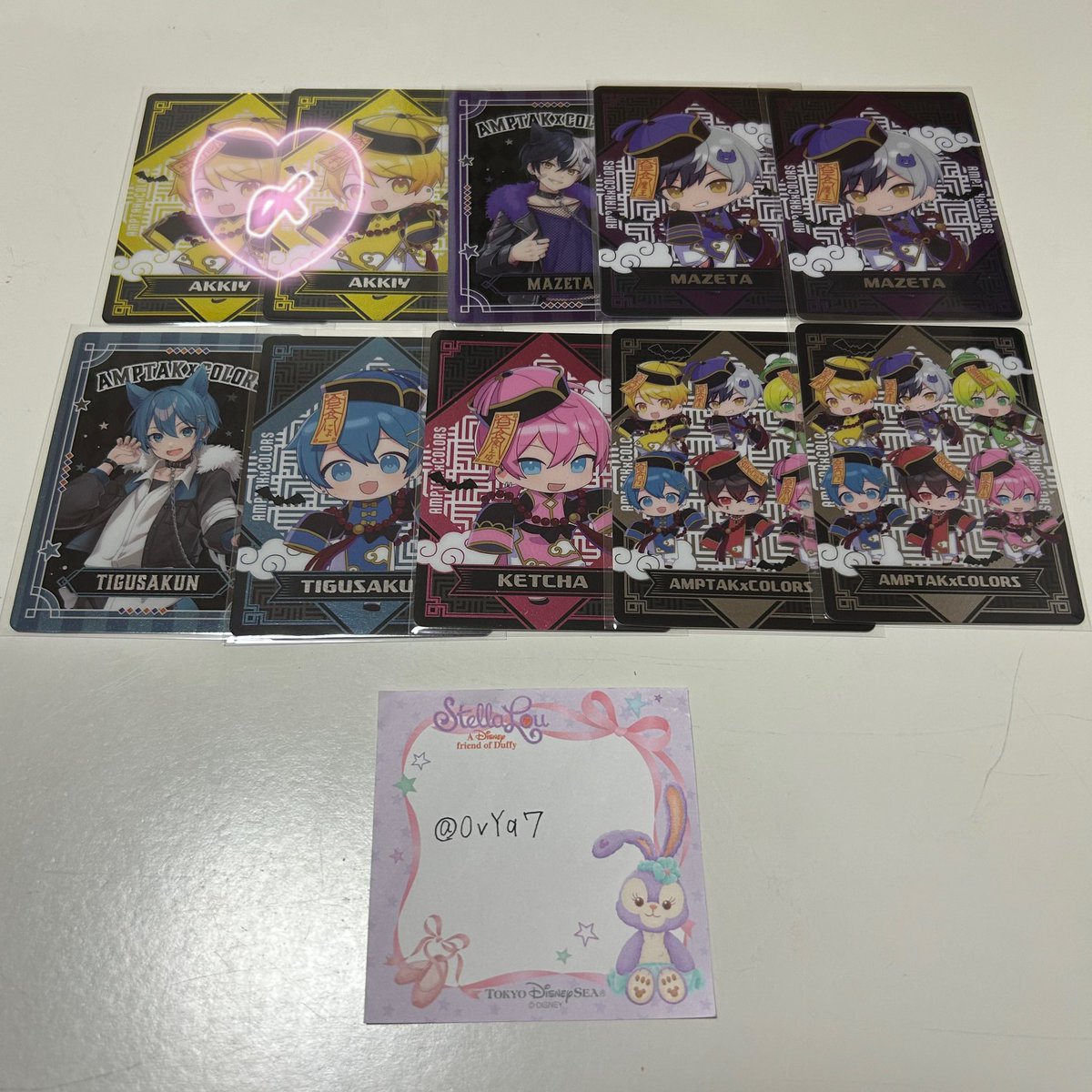 AMPTAK ハロウィン グッズ 交換 譲渡

譲) 画像1〜2枚目
求) ❤️(フォトカ：デフォ  コレカ：等身·デフォ)

郵送での交換希望  比率違いも検討しております。お気軽にお声掛けください
 #AMPTAKグッズ交換  #AMPTAKグッズ譲渡