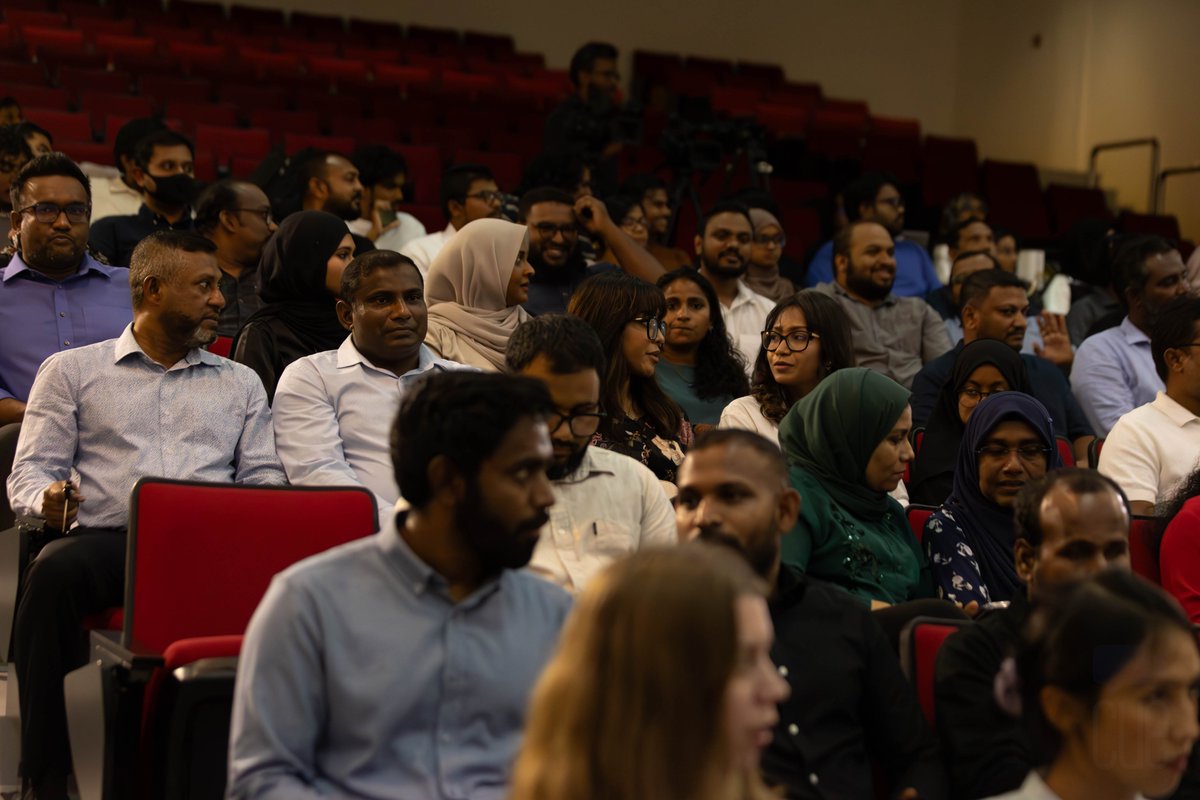 Igfmv's tweet photo. The Maldives Internet Governance Forum is officially underway! 🎉

Excited to see what the next sessions will bring as we continue to shape a more inclusive digital landscape 🌍💻

#mvigf #InnovatingTheFuture https://t.co/3nOXInuiDl