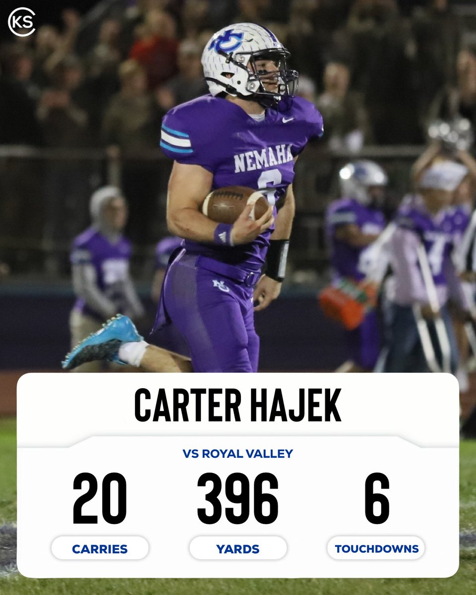 Carter Hajek of Nemaha Central had a GAME tonight rushing against Royal Valley

Photo Credit: <a href="/darihilbert/">dari</a>