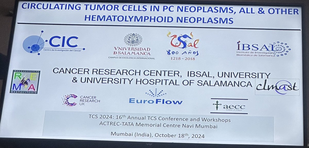 DrAnilHandoo's tweet image. ⁦@CytometryIndia⁩ Privileged to chair the session on CTCs in the ongoing 16th Annual Conference of The Cytometry Society of India; #cytometry #learning ⁦@ICCS_Education⁩ ⁦@PrashantTembha1⁩ ⁦@ananthvikas⁩ ⁦@drkunalsehgal⁩ ⁦@DrArunCMC⁩