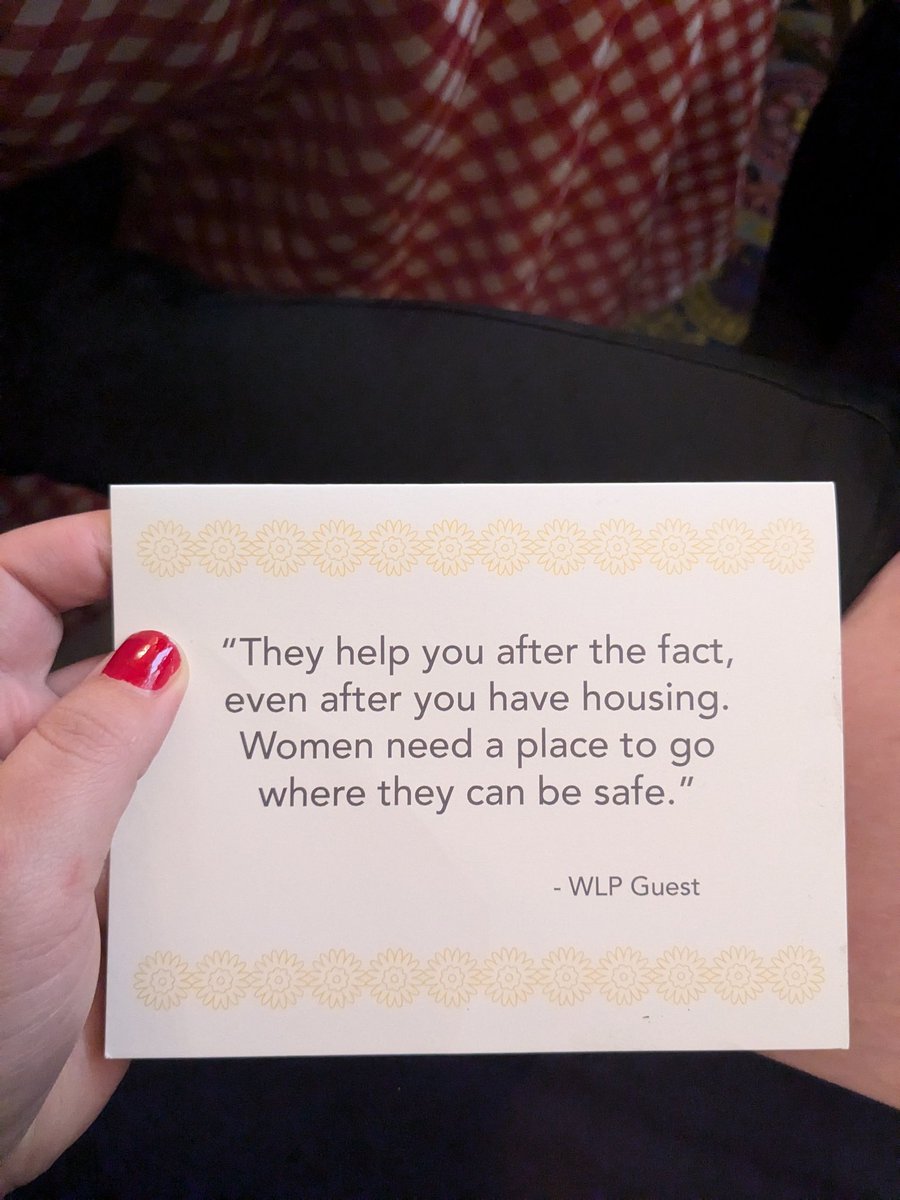 Proud to support <a href="/WLPBoston/">Women's Lunch Place</a> tonight! 🌞