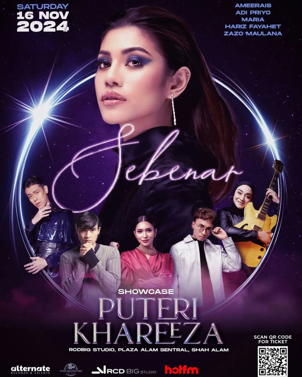 arnamee's tweet photo. Lagu #Sebenar Puteri Khareeza dah mula tercalon dalam muzik-muzik. 

16 November nanti pula ada showcase pertama beliau di RCD Big Studio, Plaza Alam Sentral, Shah Alam. All the best, @puterikhareeza_! 🤍

#puterikhareeza
#ShowcasePuteriKhareeza https://t.co/cMtipLb2C3