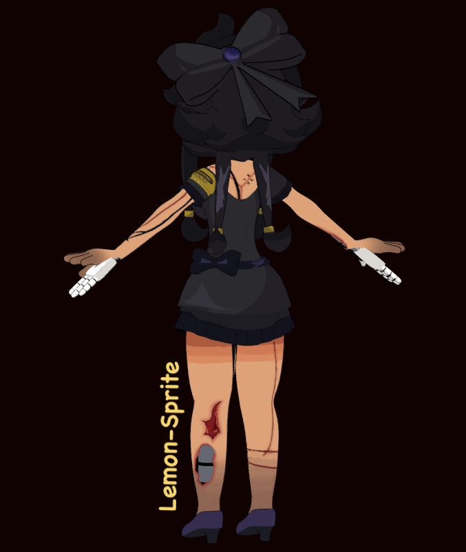 Lemon_Sprite15's tweet photo. The CYN 3D model is almost done! 
I just need to change add and fix some things 

It will soon be in VR Chat  and huge thanks to @marcygoo_  for the character design! https://t.co/Rpd2fJgHdp