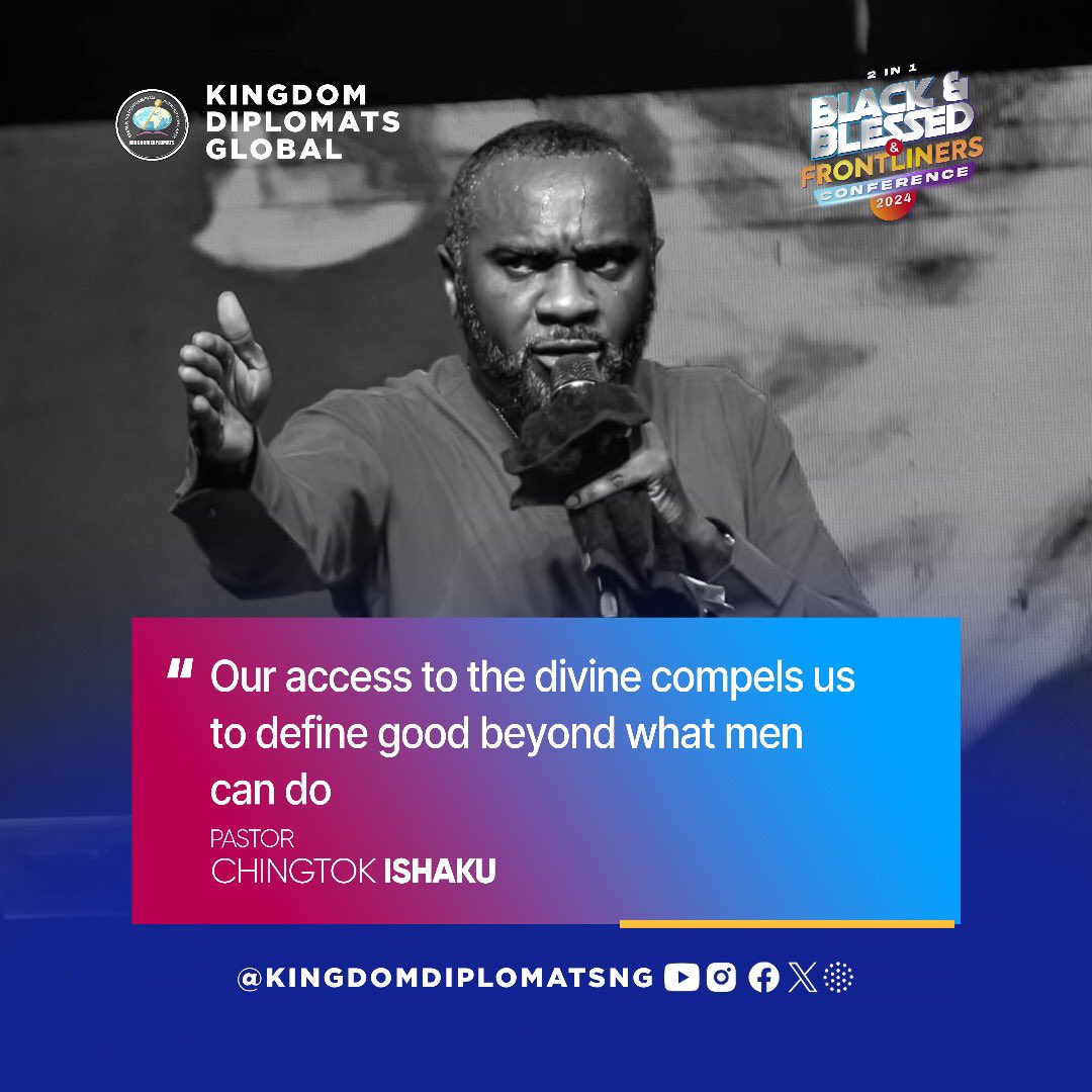 KDIPLOMATSNG's tweet photo. “Jesus will not come back to a bride that is not presentable to Himself”
-Pst Chingtok Ishaku

#kingdomdiplomatsglobal 
#blackandblessed
#glow
#bnb24 https://t.co/MtoovMKK7s