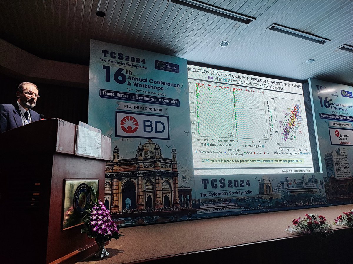 Prashant Tembhare (@prashanttembha1) on Twitter photo Mesmerizing talk by Prof Albero setting the mood of whole India cytometry family to circulating tumor cells <a href="/LabOrfao/">Orfao Lab</a> <a href="/CytometryIndia/">THE CYTOMETRY SOCIETY</a> #FlowTCS2024 <a href="/ACTREC_TMC/">ACTREC-TMC</a> Mesmerizing talk by Prof Albero setting the mood of whole India cytometry family to circulating tumor cells <a href="/LabOrfao/">Orfao Lab</a> <a href="/CytometryIndia/">THE CYTOMETRY SOCIETY</a> #FlowTCS2024 <a href="/ACTREC_TMC/">ACTREC-TMC</a>