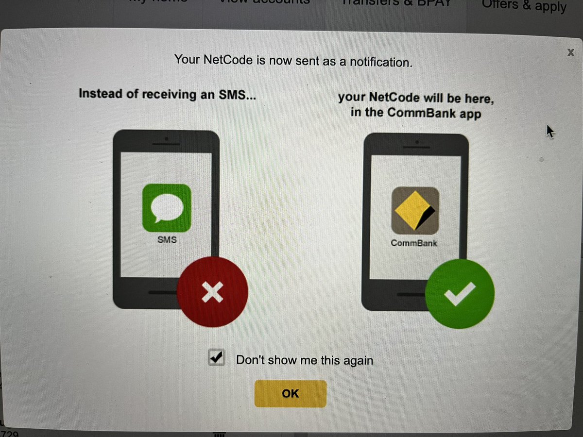 Fumbles's tweet image. #commbank #commbankfail 
Hey would be nice to send netcodes via SMS when your banking app is down … thanks for a shit Saturday