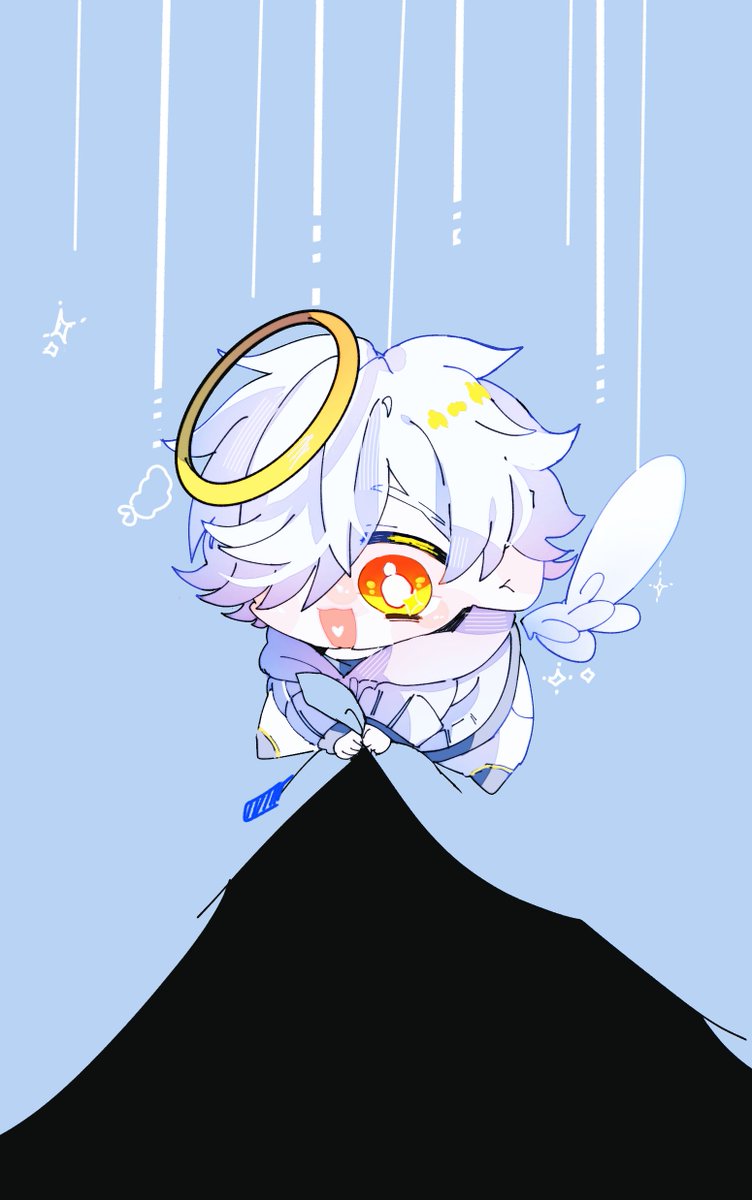 「壁紙にするとホワぺんちゃんがめくってくれる #ぺんちゃんの絵本 」|おじさんは原稿修羅場のイラスト