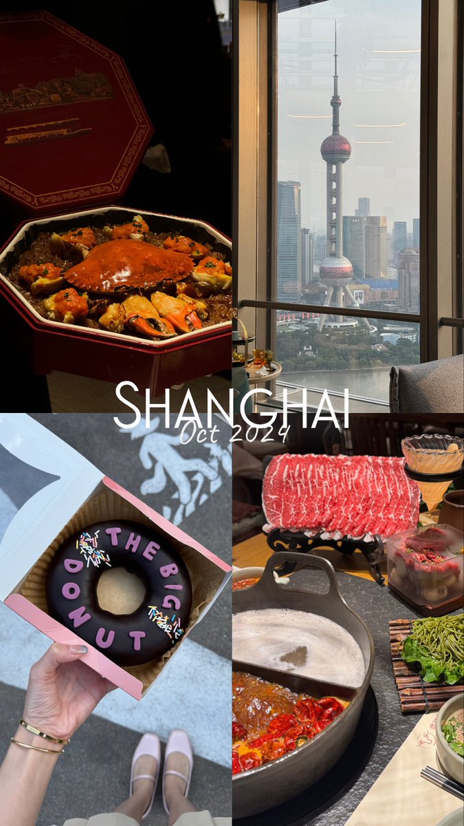 📌จะมาเปิดเธรดเซี่ยงไฮ้ภาคต่อ ทริปที่2ของเรา เผื่อใครไปช่วงautumnนี้🍁 หลายร้านเป็นร้านที่เพื่อนคนlocalแนะนำมาเหมือนเดิม🥢 เพิ่มเติมที่เราไปdisneyด้วยรอบนี้🍩