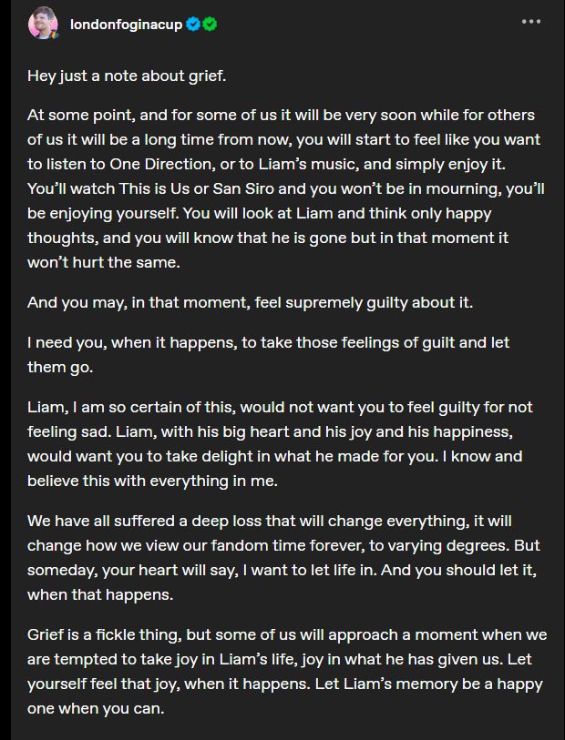 28rosedagger's tweet photo. a note about grief. https://t.co/tU42DUVDa3