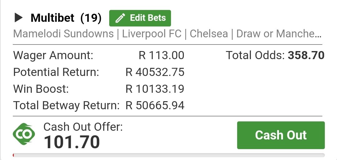 OupaBaloyi7's tweet photo. What a train! 🔥💥 

5k potential payout with R10! 💰 

Runs from 23rd to 30th October. 📅 

Jump on now: 👉🏾 X809DF3CA
Bet Link: https://t.co/GLpXDXm0kn

#BetwaySquad https://t.co/VYGrht36j8