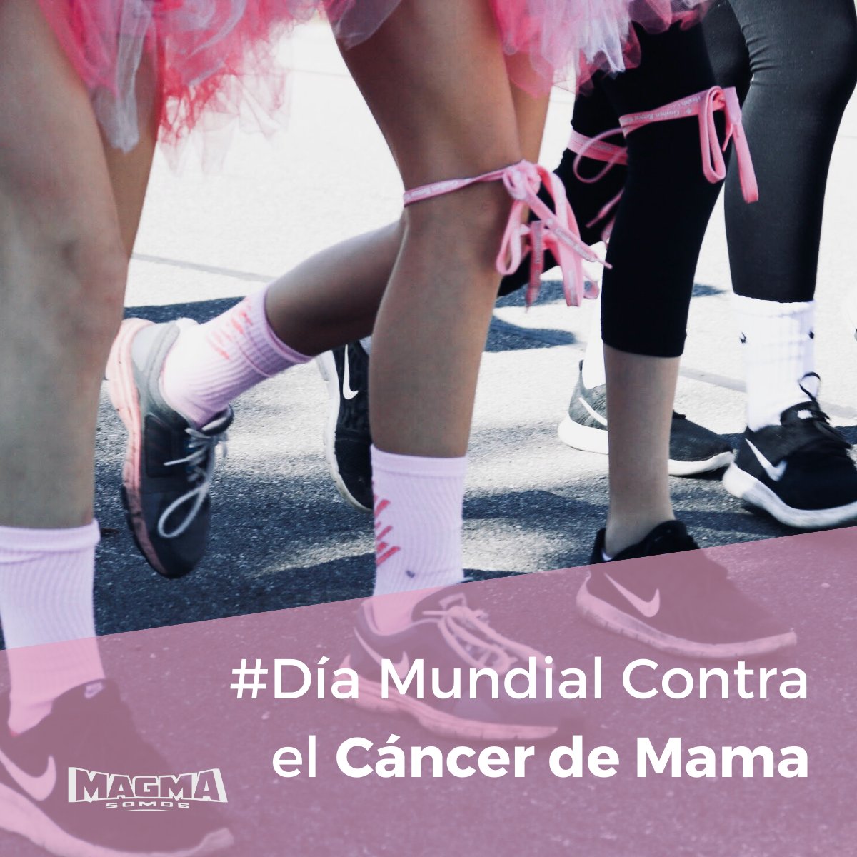 MagmaSomos's tweet photo. Desde Magma queremos expresar nuestro apoyo por la lucha y la prevención en el #DíaMundialContraElCáncerDeMama.💓 https://t.co/DWBlzg0JLQ