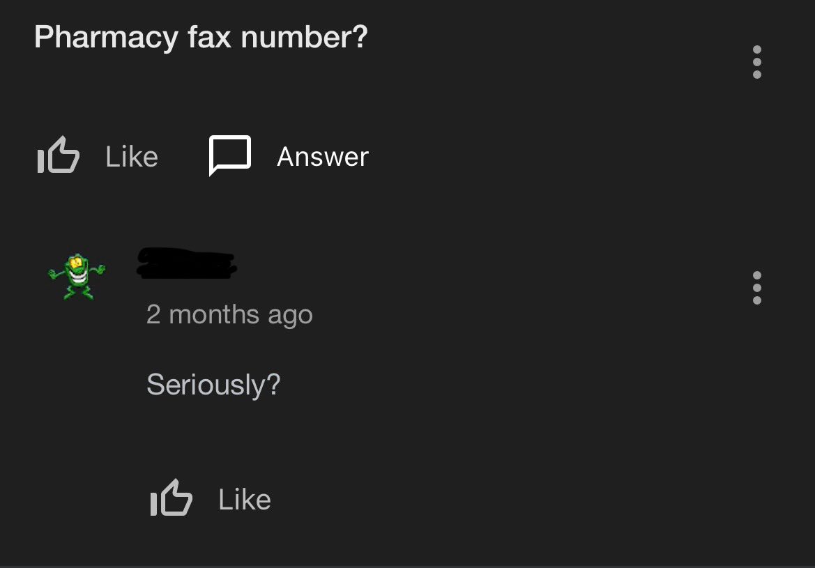 sheeabriii's tweet photo. If you’re ever looking for a good laugh, just go to the google questions &amp; answers section for your local businesses… https://t.co/wWvexVQQ0C