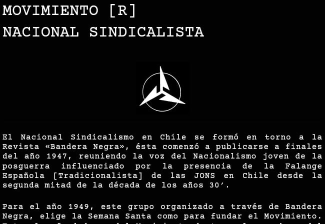 Se actualiza la pagina con el apartado dedicado al Movimiento [Revolucionario] Nacional Sindicalista, en el se irán incorporando textos y documentos acorde a su edición, puede igualmente leerse un breve esbozo historiográfico del Movimiento.   circulockam.wordpress.com/movimiento-r-n…