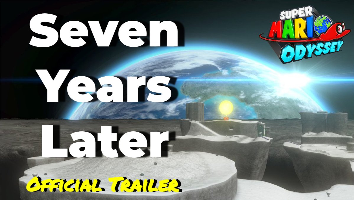 It's that time of year again! 

Don't miss the official announcement of what we'll be doing for Seven Years of Super Mario Odyssey: 
youtube.com/watch?v=WQfeeS… 

Today, 2pm EST.
