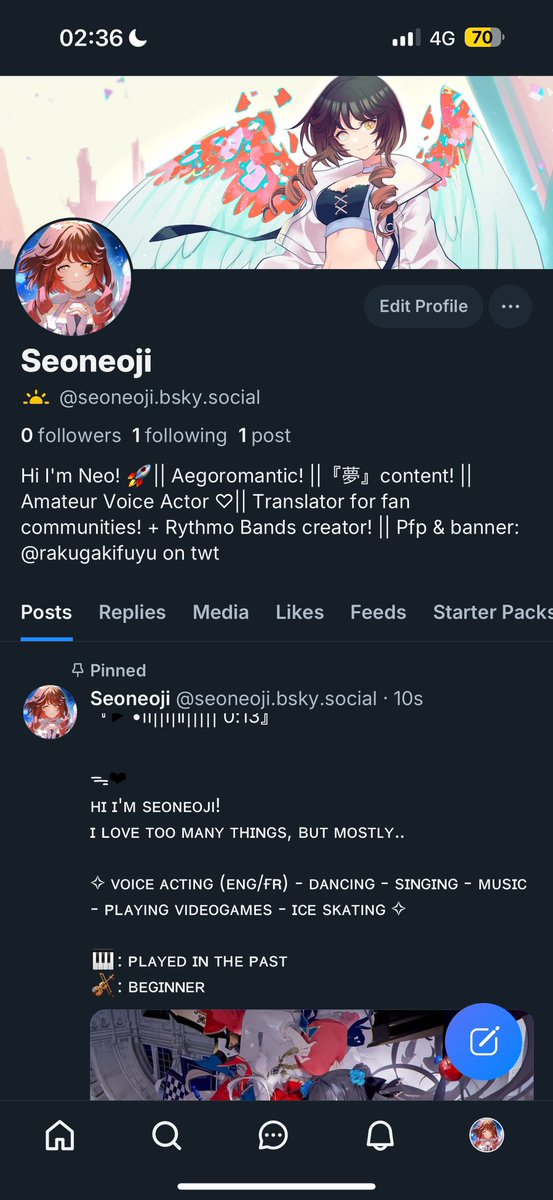 Made a bluesky acc too, idk