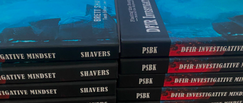 PSBK4n6's tweet photo. The DFIR Investigative Mindset book challenge is now open internationally. There are a little more than 100 spots left, and this is most likely the last time that 1000 copies of the DFIR Investigative Mindset books will be given away in a challenge.

Your choice of print (USA-only), audiobook, or ebook.

https://t.co/9aIyAVe0rY