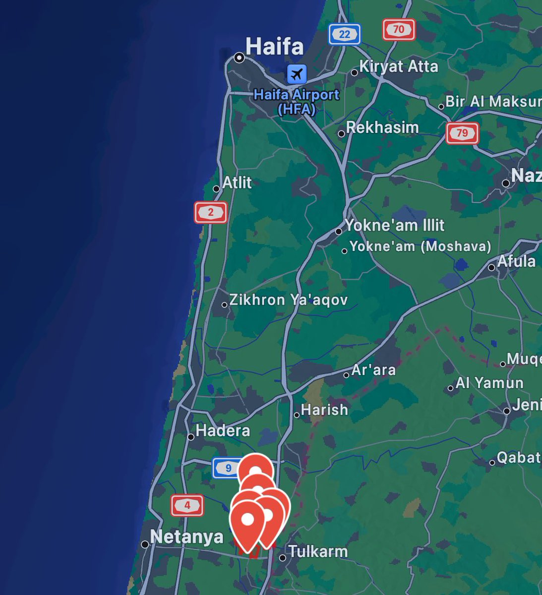 Hezbollah launches a big barrage towards Israel