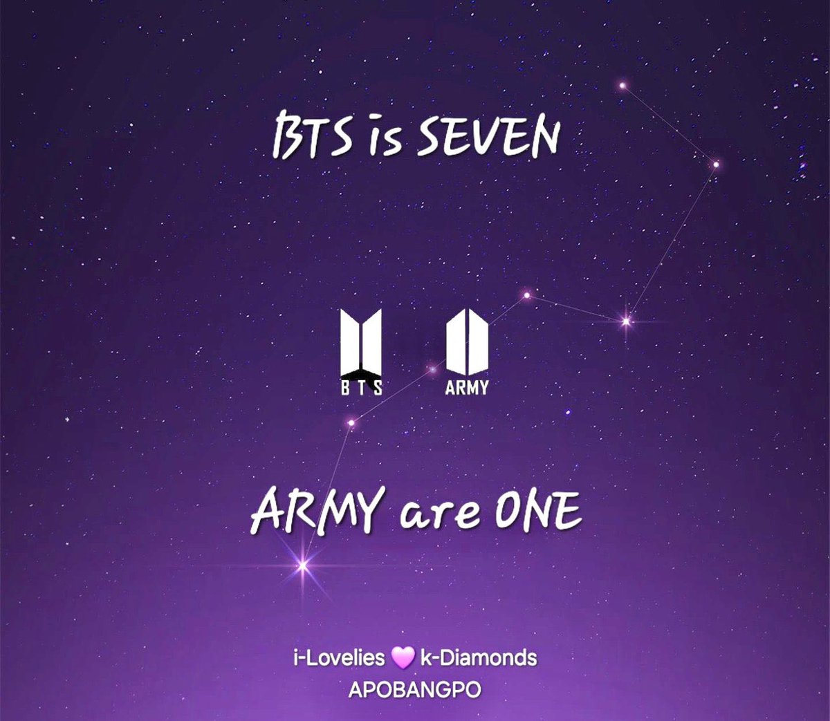 Nevermind_74me's tweet photo. @jassysassyone @festivalpetal Just gonna say anyone trending the tags are ANTIS. Havenโt seen anyone on TLโฆ safe to say already blockedโฆ
Trust our Purple bond and stand with together to support our precious 7.
๐๐๐๐๐๐๐+๐(K-Army)+๐(I-Army)
#SkyForKDiamond
#BTS_IS_7
#ARMYAreOne https://t.co/CjHW37VZK4