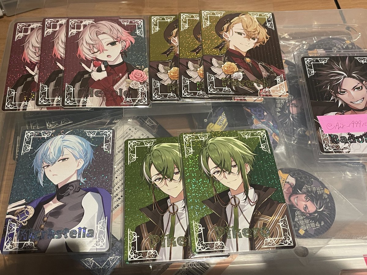 フラガリアメモリーズ フラメモ POP UP SHOP 1周年 特典 キラキラカード　大阪　交換

譲)メロルド3 プルース3 クラーク1 ピケロ2

求)バドバルマorルタール

本日、大阪手渡しのみ
検索からでもお気軽にお声がけください。宜しくお願い致します。