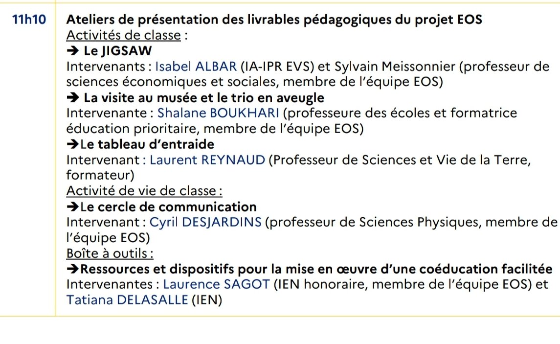 "Bien-être ou bien agir ensemble à l'école ?"

🛑Ravi d'avoir participé à cette table ronde (parfois polygonale faite d'angles aigus ou obtus) avec <a href="/ConnacSylvain/">Sylvain Connac ▶️🐘</a>, etc.

🛠et l'atelier sur le tableau d'aide "à capot ouvert".

🙏Merci Isabel Aldar et <a href="/EosErasmus/">Projet Erasmus EOS: Empathic and Open School</a> à <a href="/AcAmiens/">Académie d'Amiens</a>
