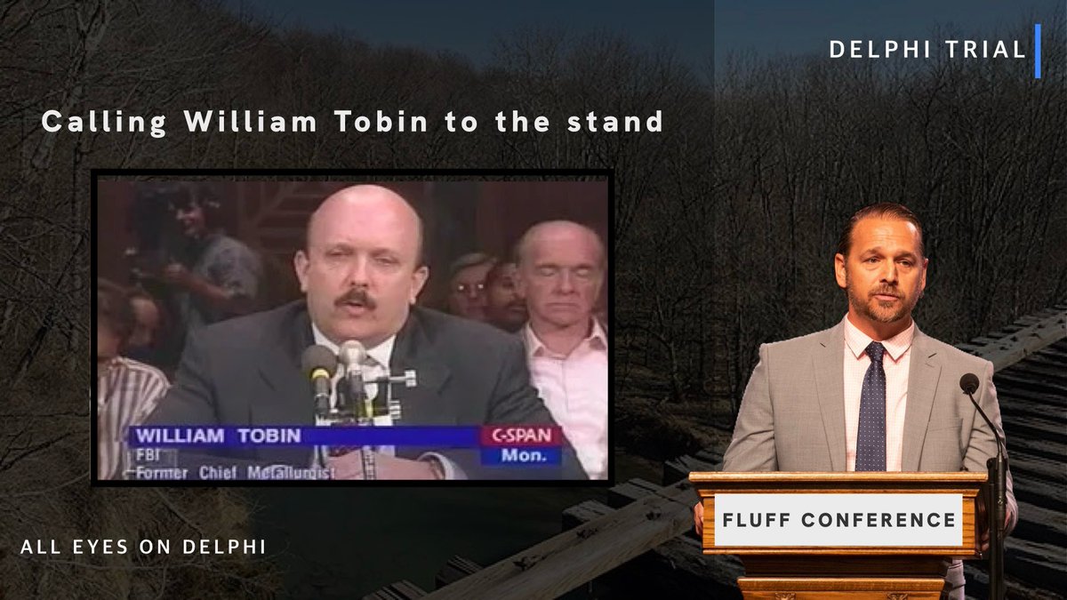 alleyesondelphi's tweet image. Streaming Tobin’s testimony before Court ends tomorrow just to see what we’re missin.

#RichardAllen #DelphiTrial #AllEyesOnDelphi #WhatThatMetallurgistDo 

youtube.com/live/-COOjcuK-…