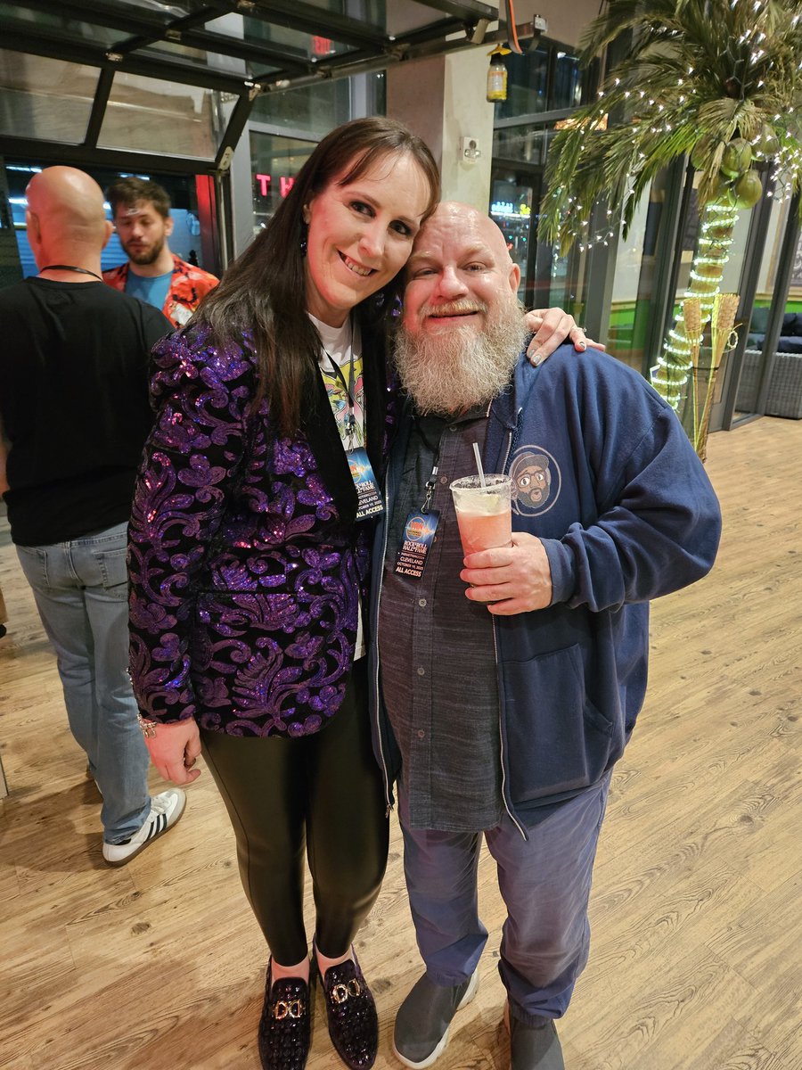 LungLady83's tweet image. Finally got to meet two of my favorite people, @goodymade and @sox4evr. Rock Hall 2024 has been a BLAST!!!