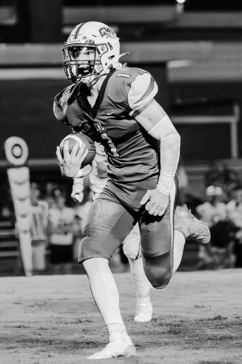 Noah Pollard set a new Bulldog record for most rushing yards in a quarter tonight by running for 155 in the second quarter of the Bulldogs' 40-30 win over Eldorado. The prior record of 150 yards was set by Isaac King in 2021. (Stats courtesy of <a href="/TobyLBrown/">Toby Brown</a>).