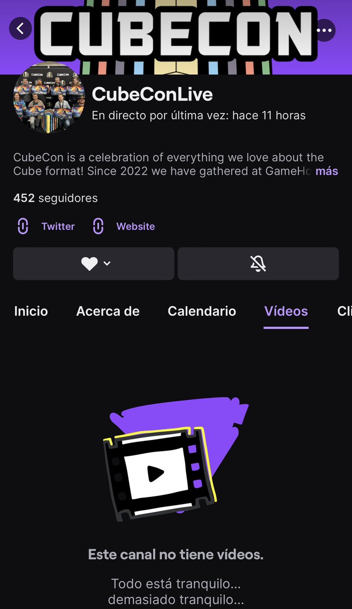 LuisaoCarl's tweet photo. @luckypaperMtG @CubeConOfficial The is no VOD… 🙁 https://t.co/0LrqC5iR8G