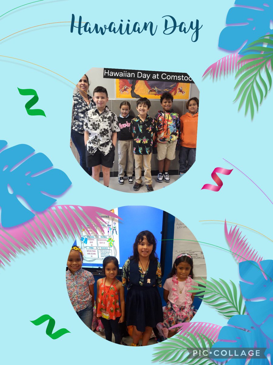 ComstockSchool's tweet photo. Aloha, learning! 🌺🌴 Bringing island vibes to the classroom. #HawaiianDay #TropicalStyle @MDCPSETO @MDCPSCentral @MDCPSCommunity @StdtSvcsMDCPS @SuptDotres @MDCPS #YourBestChoiceMDCPS https://t.co/SzXGCgehdS