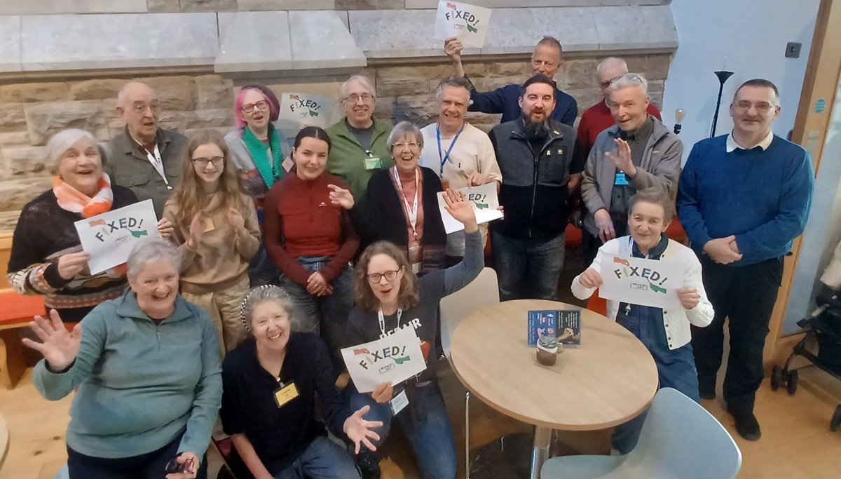 repaircafebfast's tweet photo. This #InternationalRepairDay, we're celebrating big news for repair cafes in Northern Ireland!  Thanks to a @TNLComFundNI grant we'll be working together to support new repair cafes to set up &amp; to strengthen the links &amp; impact of our network, a step closer to repair for everyone! https://t.co/JpwyE2NEwb