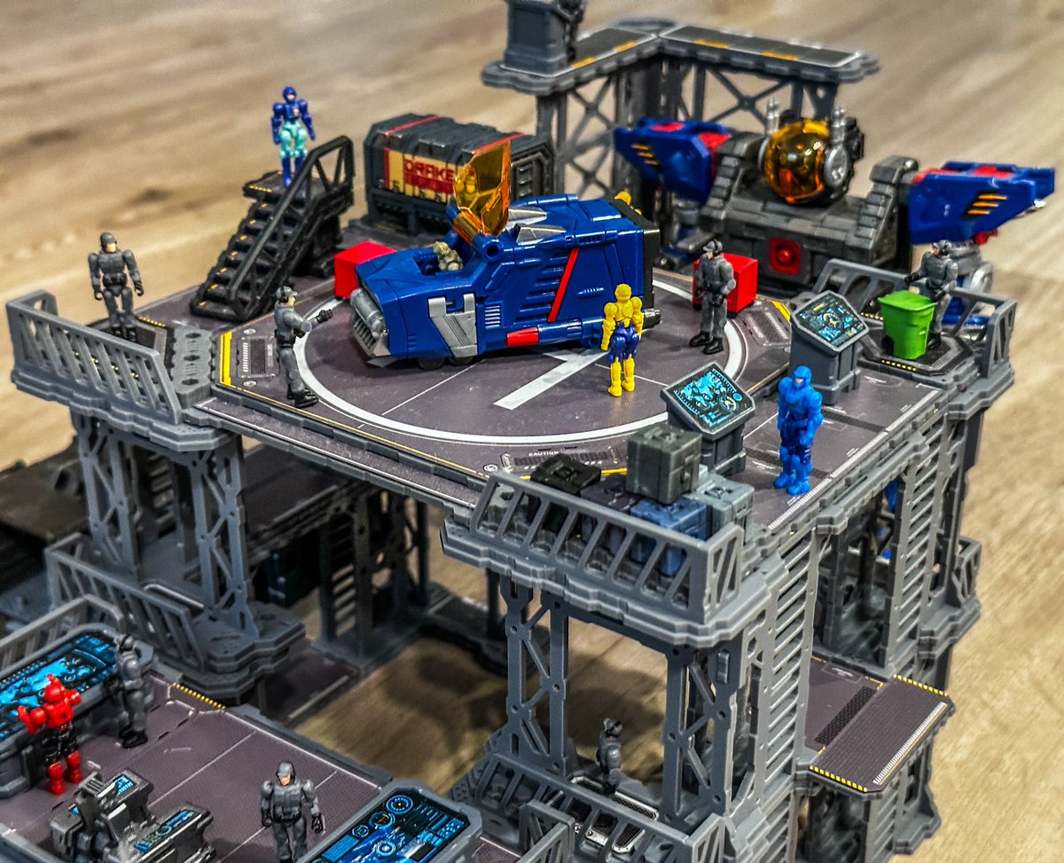Boknight01's tweet photo. 3rd party peripherals to bring the mini-base to life

#exhobby
#diaclone
#ダイアクロン
#feite https://t.co/5sC4dMQW7d