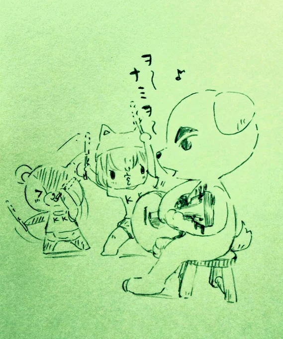 今日はけけボッサ歌ってくれました♪ 