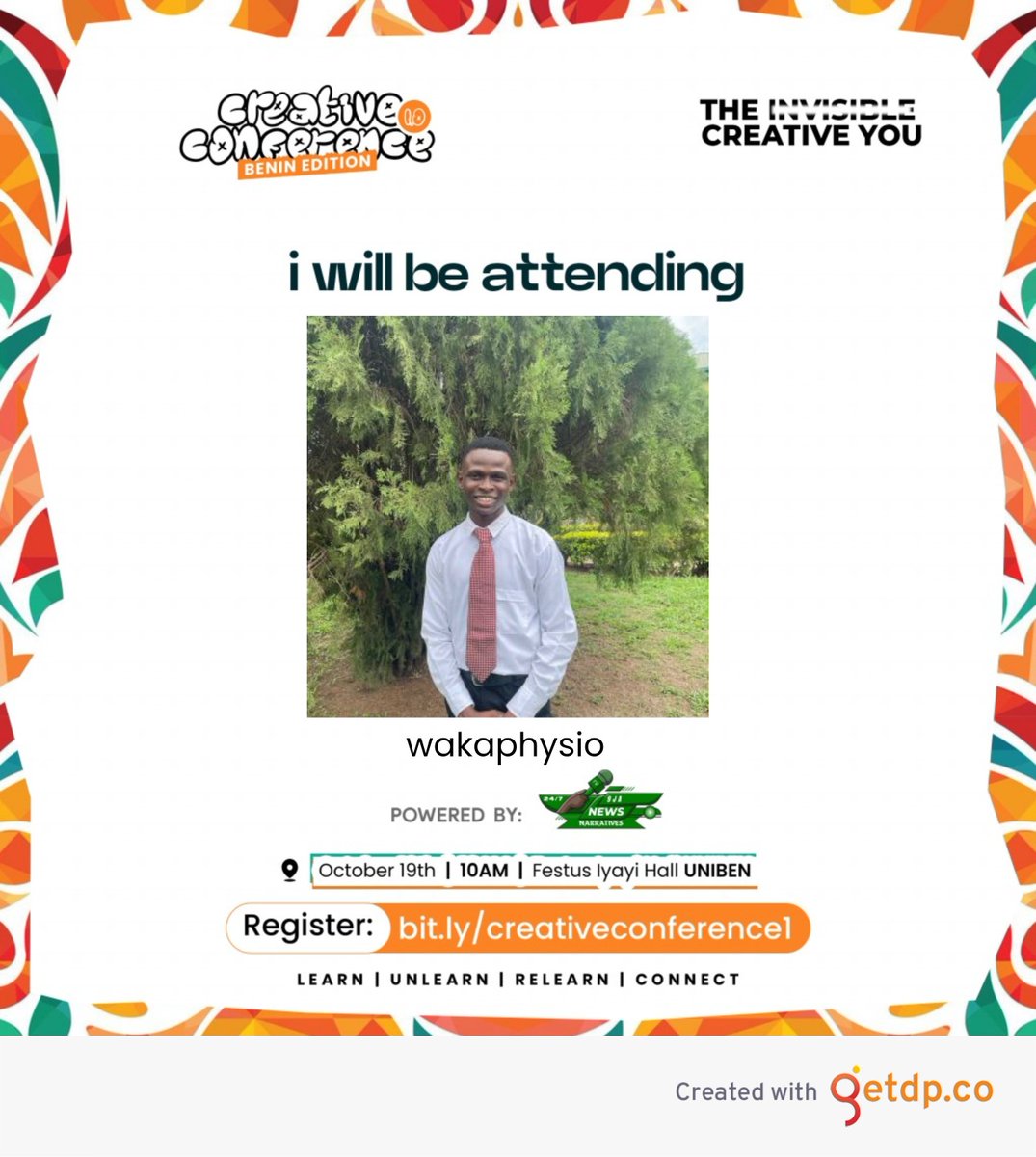 WAKAPHYSIO's tweet image. #creativeconference
#theinvisibleyou
#iamacreative
#theinvisibleme
#wakaphysio
#OurFavOnlinePhysiotherapist 

Guess what

It&apos;s today 🎉