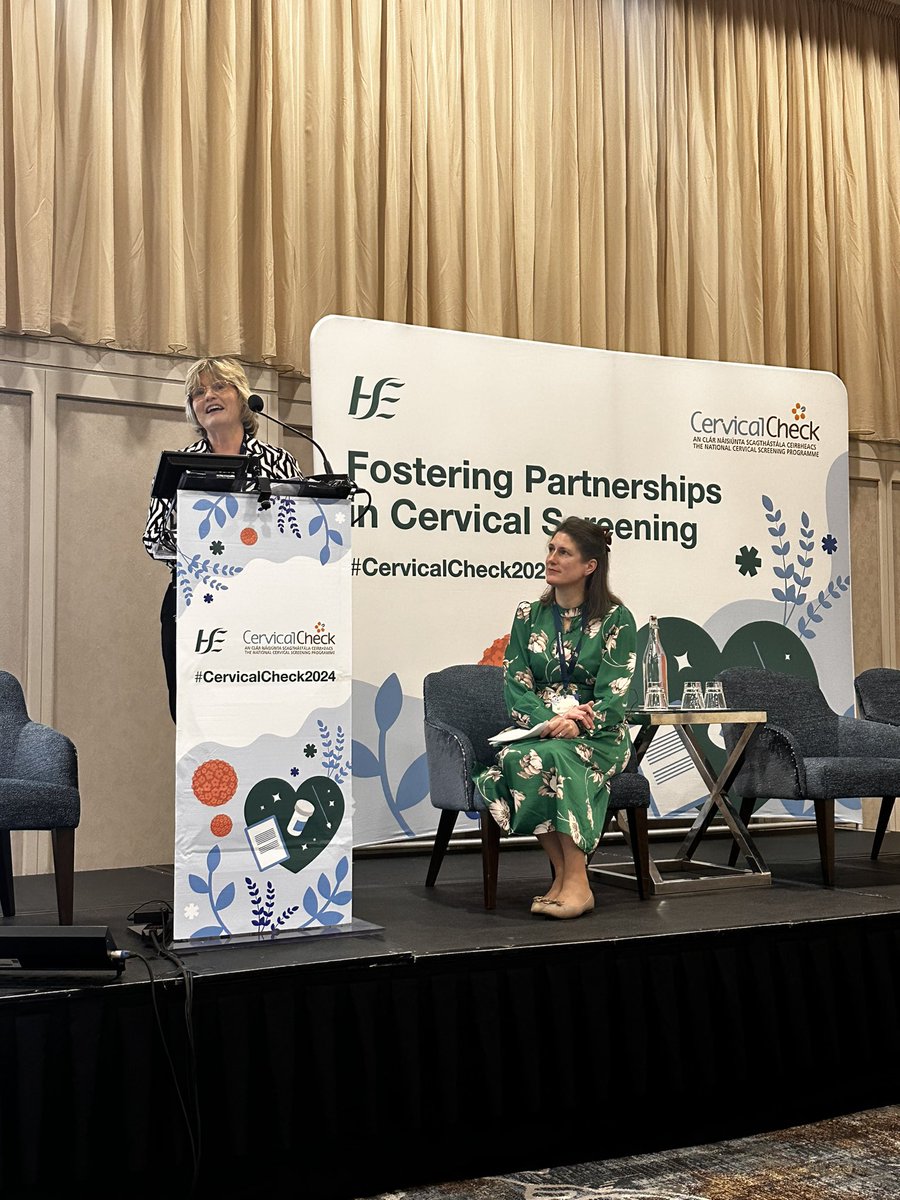 CervicalCheck Conference 2024 Showcasing the importance of education and investment in staff for the delivery of a World class cervical screening programme #CervicalCheck2024 <a href="/NSShse/">National Screening Service</a>