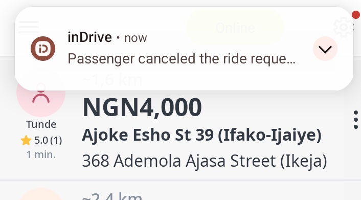 AUATONLagos's tweet photo. CANCELLATION FEE is a STANDARD all over the world

If riders pay cancellation fee in California, Estonia and Russia where @uber @boltapp @inDrive were Founded after stipulated time

Why indebting Lagos workers?

We get indebted to the tune of ₦500,000,000 monthly on Fuel&amp;more https://t.co/QpjhVN5exd