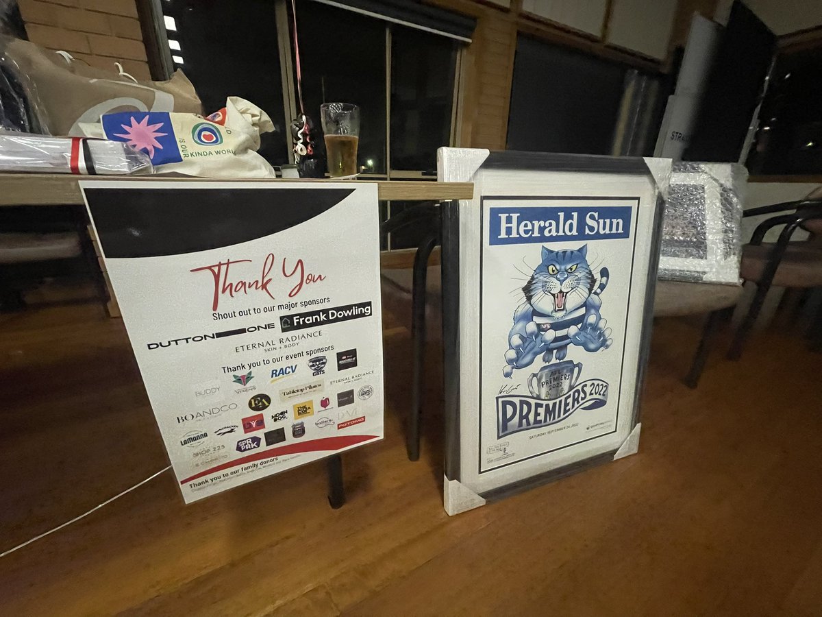AussieFlem's tweet photo. Thank you @GeelongCats for supporting our local Netball club fundraiser #SHNC #ThisIsBoeing #Netball #GoCats https://t.co/0wc4pGPo9L