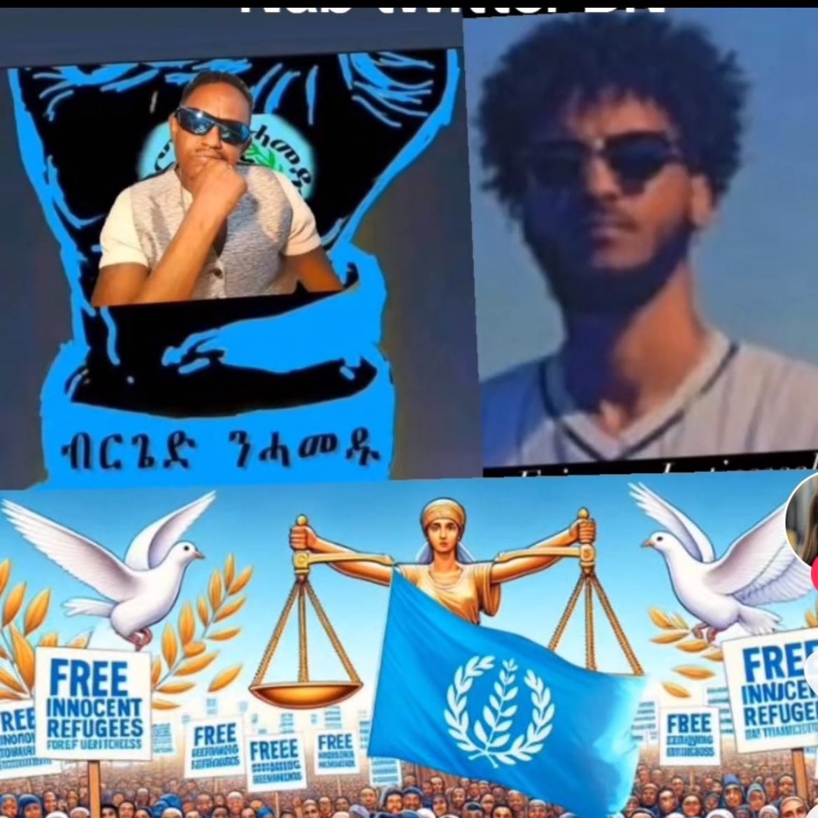 Fadaxnadegle's tweet photo. Han är en flykting, som du lovade att ge och skydda hans rättigheter. Yohannes är en av de många eritreanska offren för förtrycket av #Eritrea-regimen.
wij eisen gerechtigheid voor Yohannes Abraha #FreeJohnBlack
#TransnationalRepression #Eritrea #BlueRevolution #NoMorePFDJTerror @GemeenteDenHaag @lientje1967 @KingdomNL_UN @lientje1967
@NLinGeneva @DilanYesilgoz @2eKamertweets @RicharddeMos @NLatEU
@RvanAsten @D66 @IND_NL @StasJenV @MinBZ @JustisNL
@POL_TheHague