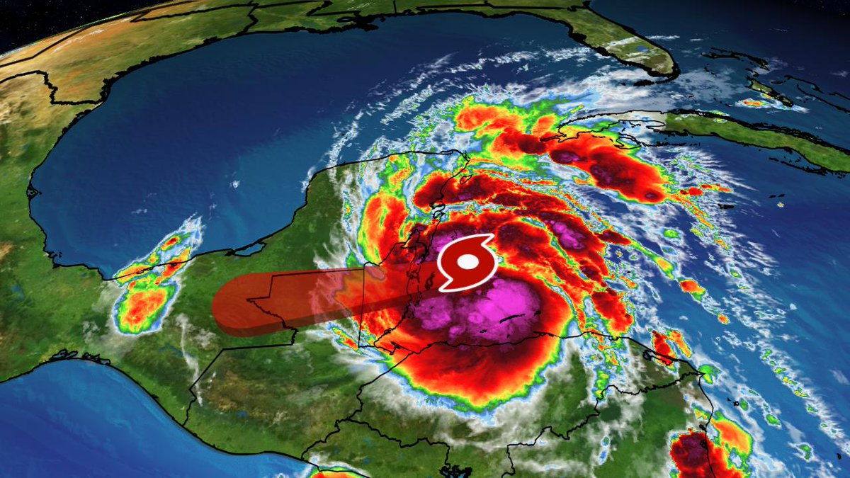 weatherchannel's tweet photo. Tropical Storm Nadine has formed hours before a Central America landfall – here's the latest forecast: https://t.co/vYTb8kPM8j https://t.co/JFIBStWwdk
