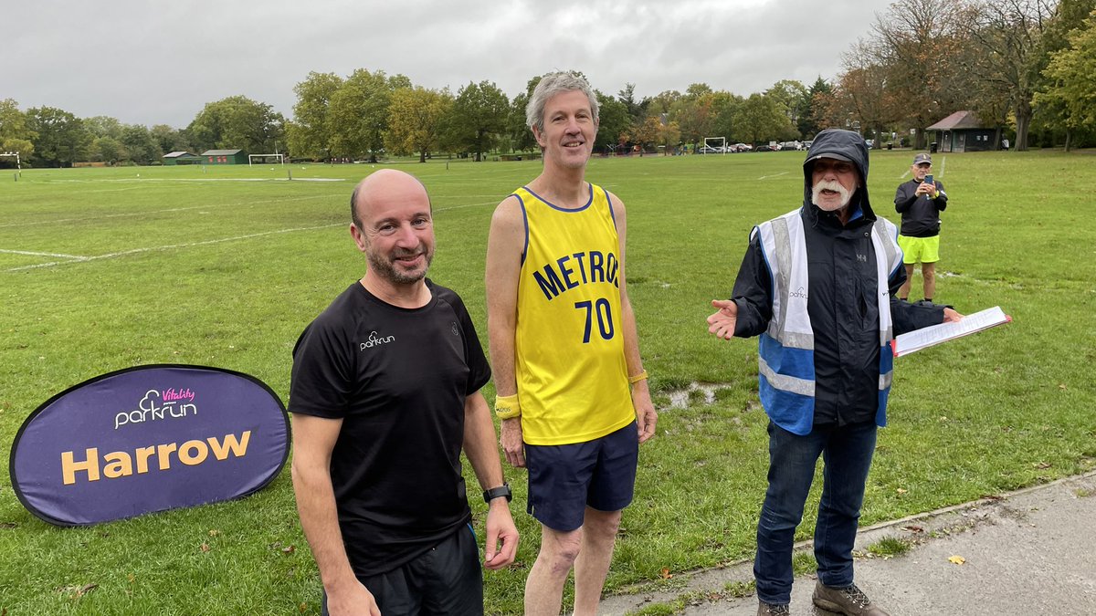 Harrow parkrun tweet media