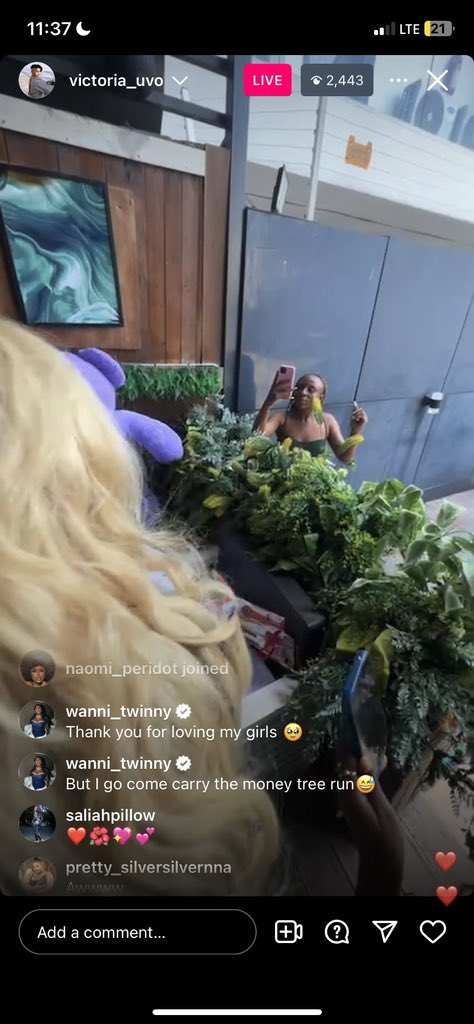 Ohemaa_akyaa89's tweet photo. Awwwwww the friendship we didn’t see coming 🥰🥰🥰🥰🥰
It’s how Wanni was in the comments throughout the live for me 😂🥰🥰so cute 

 #BBNaija https://t.co/j1Z8IdQ8Ht