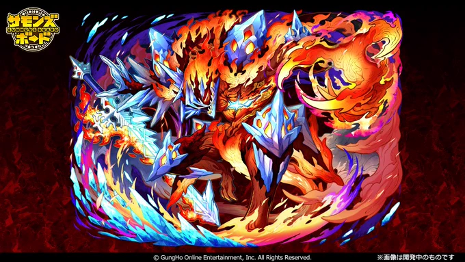 【告知】サモンズボードにて「氷炎魔人オルフェオ」「氷天の剣聖オルフェオ」「六つ星料理パンケーキキャット」「悪食団幹部アルサー」を描かせていただきました!よろしくどうぞーっ! 
