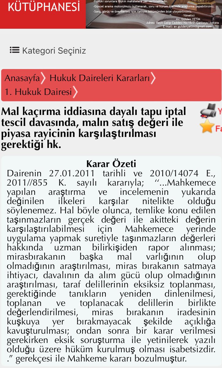 kararkutuphanes's tweet photo. Mal kaçırma iddiasına dayalı tapu iptal tescil davasında, malın satış değeri ile piyasa rayicinin karşılaştırılması gerektiği hk. #malkaçırma #miras #muris #taşınmaz #avukat #yargı #dava #tapu #tapuiptal #yargıtay #yargı #danıştay
Kr https://t.co/n3UiZ9V8A6 https://t.co/JNkIB1G4O0
