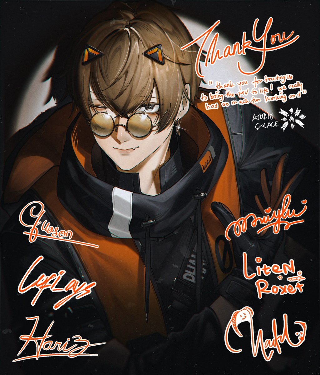 Congratulations <a href="/alban_knox/">Alban Knox 🎭🕒 NIJISANJI EN</a> for releasing your original song by <a href="/cametek/">かめりあ (Camellia)</a> ✨ thank you for trusting our team! 

⇀ Involved artists in this project :
🖤 Miyukki as Project Manager, Storyboard, Logo, Album Jacket and Thumbnail
🖤 Mox as Illustrators
🖤 Lufi_ays as Illustrators
🖤