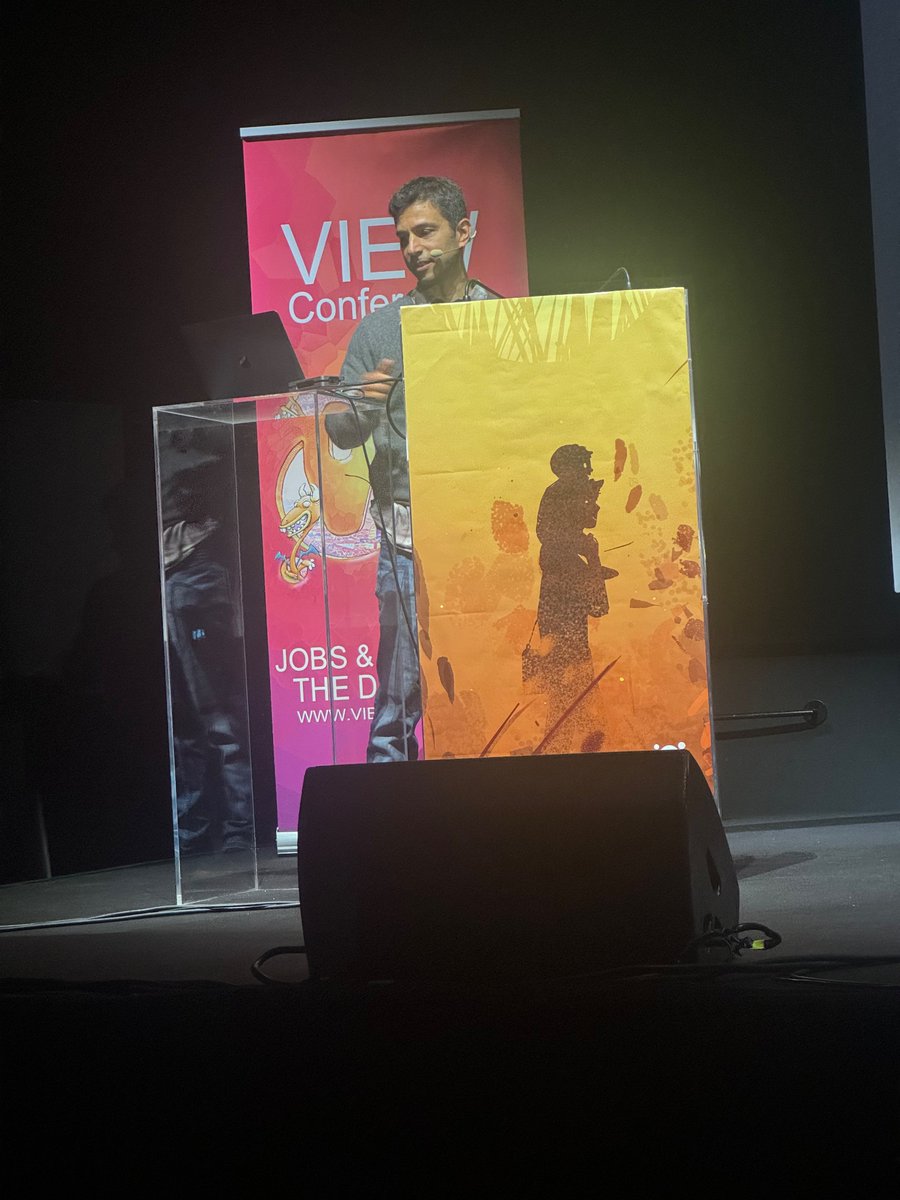 Right now on the main stage: #JasonGreenblum at View Conference 2024! Discover the making of “Ghostbusters: Frozen Empire”.

#ViewConference #VFX #Ghostbusters #Film #Art #Events