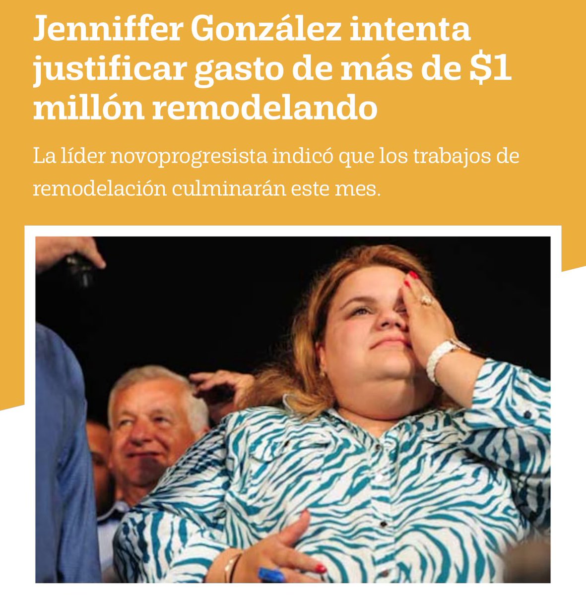 EliPocrita's tweet photo. JGO gasto $1,000,000.00 de nuestras contribuciones en remodelar su oficina. Imagínate lo que hará en Fortaleza! https://t.co/aonyhV7Rhz