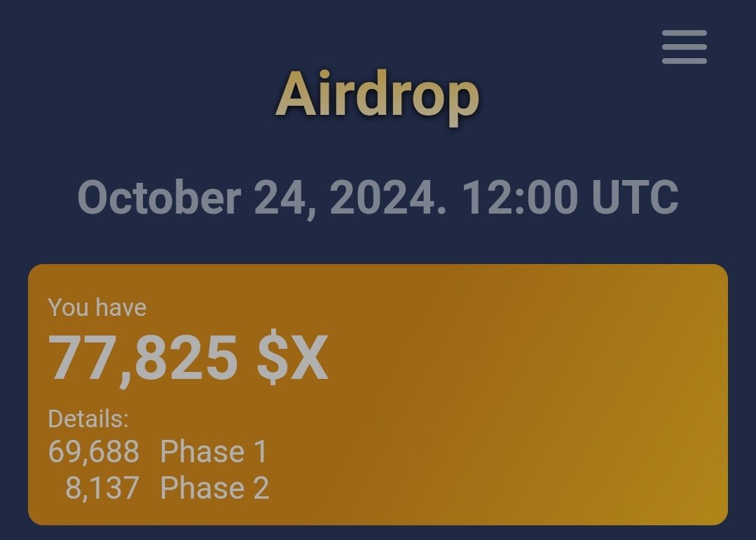 cryptoad_24's tweet image. What&apos;s your X Empire total airdrop allocation?

Ours in the screenshot below.

#Crypto #memecoin #Airdrops #Web3 #Web3Community #Web3Gaming #Telegram手机号码 #XEmpire #CryptoNews #allocation #INDvNZ #CROS #PakistanCricket #telegramgames #TapToEarn #listing