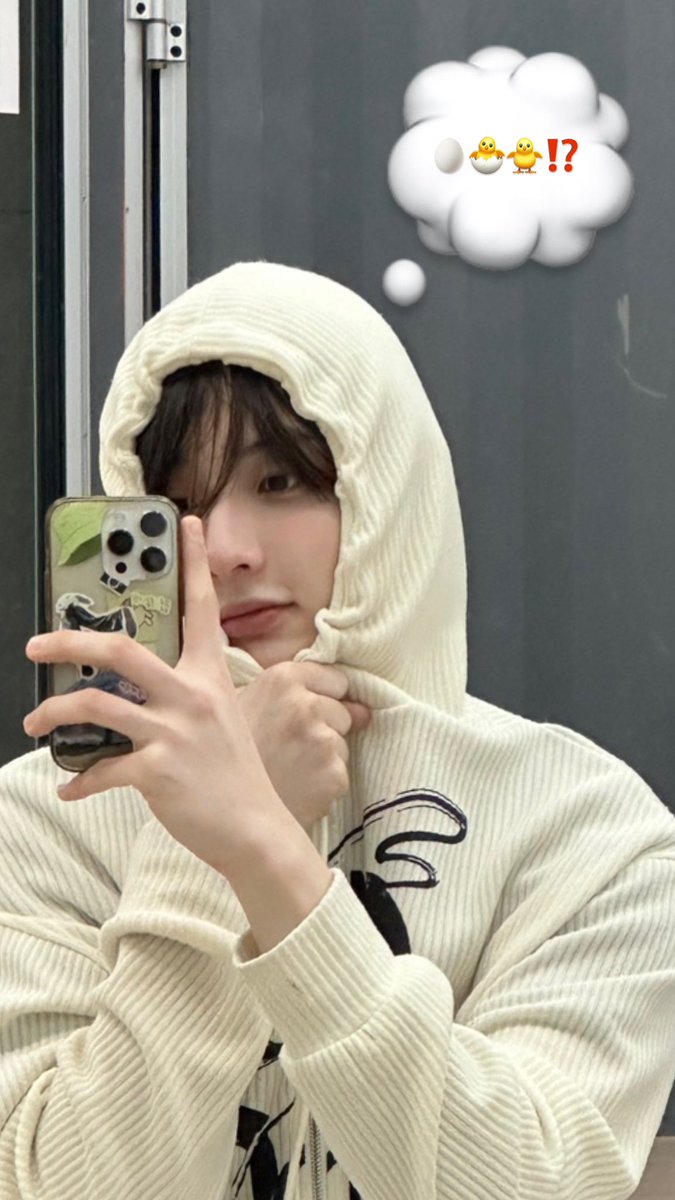 JunpyoGlobal's tweet photo. 💭_

[#JUNPYO] Hello, I am an egg 🐣

#NouerA #누에라
#JEONJUNPYO #전준표 https://t.co/udadBsWPIC